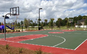 硅pu球場(chǎng)施工