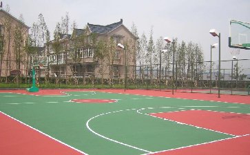 塑膠籃球場(chǎng)施工